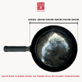 Load image into Gallery viewer, Round bottom hand hammered hand forged zhang qiu carbon steel wok