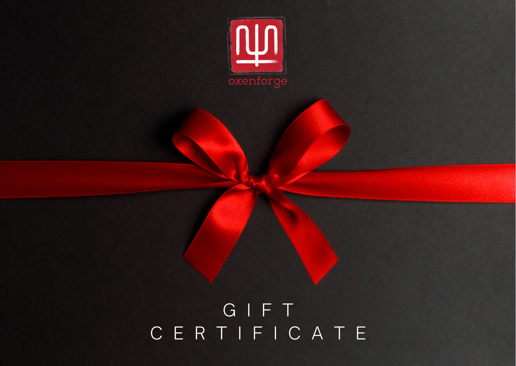 Oxenforge Gift Certificate