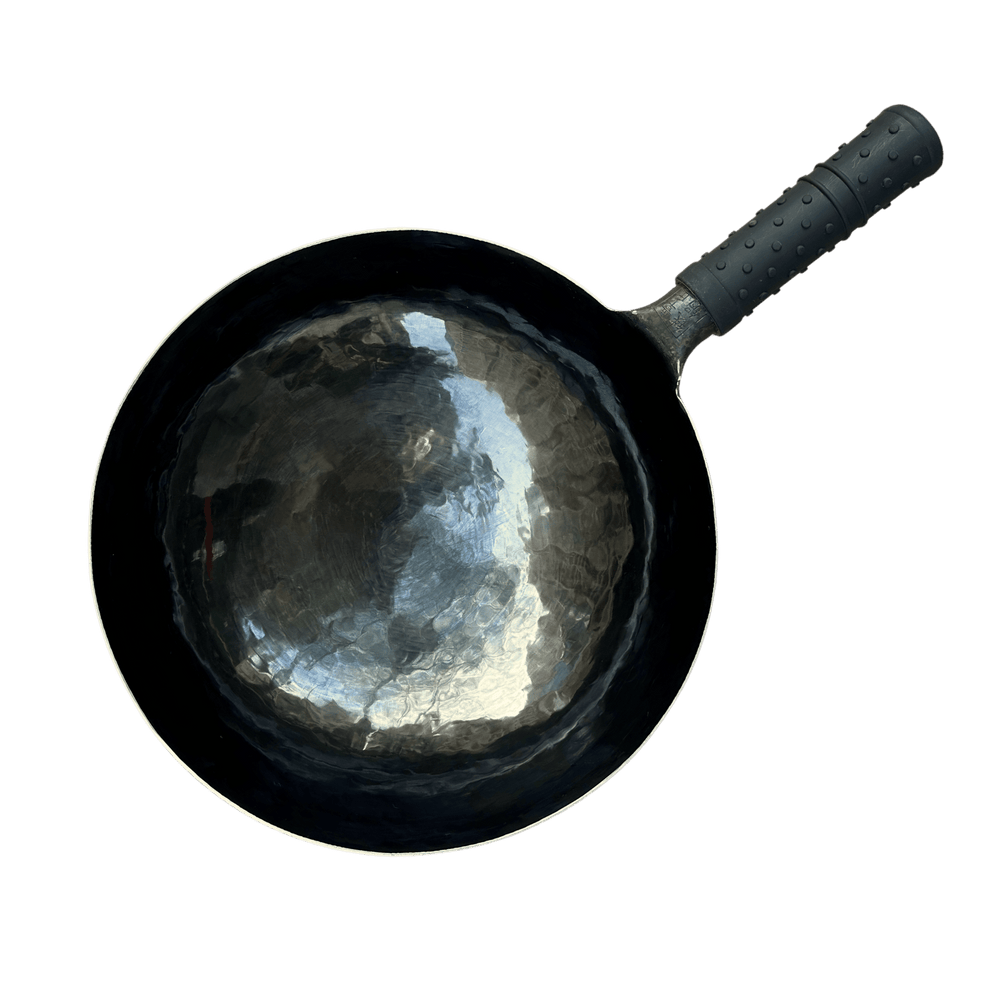 Oxenforge hand hammered round bottom wok
